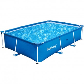 Чаша BESTWAY 300х201х66 см для прямоугольного каркасного бассейна SPLASH Чаша BESTWAY 300х201х66 см для прямоугольного каркасного бассейна SPLASH