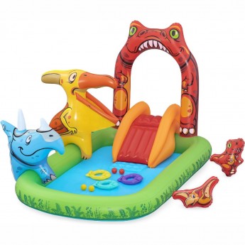 Игровой центр 241x140x137см BESTWAY JURASSIC SPLASH 53160 Игровой центр 241x140x137см BESTWAY JURASSIC SPLASH 53160