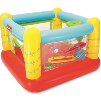 Игровой центр-батут BESTWAY 175x173x114см "Fisher Price" с мячами (25шт), от 3 лет Игровой центр-батут BESTWAY 175x173x114см "Fisher Price" с мячами (25шт), от 3 лет