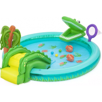 Игровой центр BESTWAY CROCODILE COVE 53166 BW 224х181х72см Игровой центр BESTWAY CROCODILE COVE 53166 BW 224х181х72см