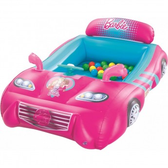 Игровой центр BESTWAY МАШИНА BARBIE 135х99х43 см, с мячами (25шт), от 2 лет Игровой центр BESTWAY МАШИНА BARBIE 135х99х43 см, с мячами (25шт), от 2 лет