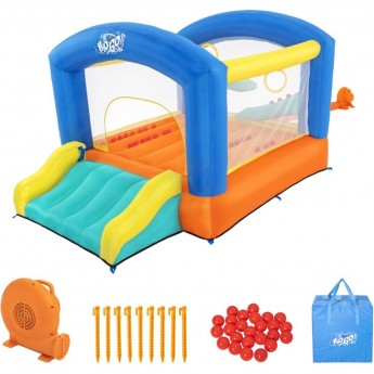 Игровой-центр BESTWAY MEGA BOUNCER 289х213х173см с горкой и мячами, до 179 кг, от 3 лет Игровой-центр BESTWAY MEGA BOUNCER 289х213х173см с горкой и мячами, до 179 кг, от 3 лет