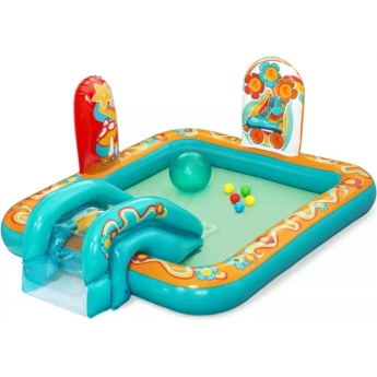 Игровой центр BESTWAY RETRO GROOVE PLAY CENTER 53164 BW 193х152х74см Игровой центр BESTWAY RETRO GROOVE PLAY CENTER 53164 BW 193х152х74см