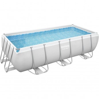 Каркасный бассейн BESTWAY POWER STEEL 404х201х100см, 6478л, фильтр-насос 2006л/ч