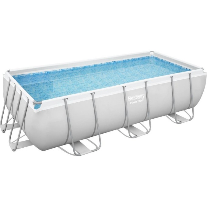 Каркасный бассейн BESTWAY POWER STEEL 404х201х100см, 6478л, песчаный фильтр-насос 56442 BW