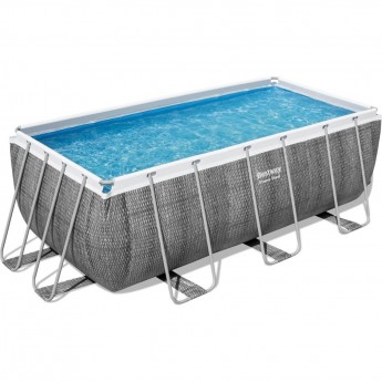 Каркасный бассейн BESTWAY POWER STEEL 412х201х122см, 8124л + фильтр-насос 2006 л/ч, лестница Каркасный бассейн BESTWAY POWER STEEL 412х201х122см, 8124л + фильтр-насос 2006 л/ч, лестница