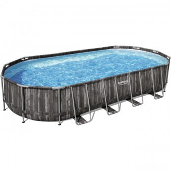 Каркасный бассейн BESTWAY Power Steel 732х366х122см, 25495л. Каркасный бассейн BESTWAY Power Steel 732х366х122см, 25495л.