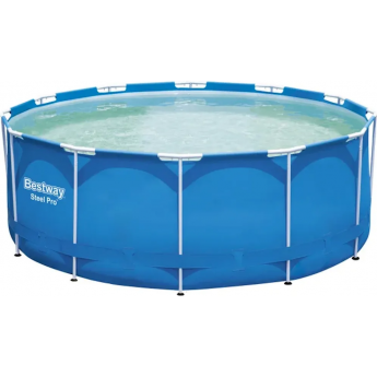 Каркасный бассейн BESTWAY STEEL PRO 13898/56420 366х122см, 10250л, фильтр-насос 2006л/ч, лестница Каркасный бассейн BESTWAY STEEL PRO 13898/56420 366х122см, 10250л, фильтр-насос 2006л/ч, лестница