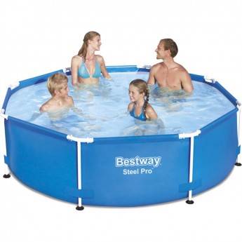 Каркасный бассейн BESTWAY STEEL PRO 244х76 см + фильтр-насос 1249 л/ч (5614C) Каркасный бассейн BESTWAY STEEL PRO 244х76 см + фильтр-насос 1249 л/ч (5614C)