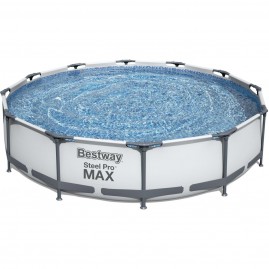 Каркасный бассейн BESTWAY STEEL PRO MAX 366х76см, 6473л + фильтр-насос 1249 л/ч Каркасный бассейн BESTWAY STEEL PRO MAX 366х76см, 6473л + фильтр-насос 1249 л/ч