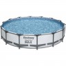 Каркасный бассейн BESTWAY STEEL PRO MAX 427х84см, 10220л + фильтр-насос 2006 л/ч 56595 BW