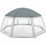 Круглый купол для бассейна BESTWAY 600x600x295см 58612 BW