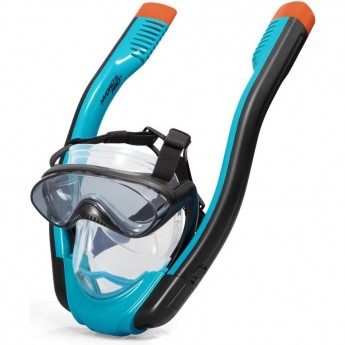Маска полнолицевая для снорклинга BESTWAY SEACLEAR FLOWTECH, р-р S/M