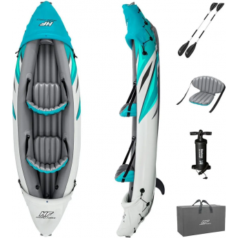Надувная байдарка BESTWAY RAPID ELITE X2 KAYAK 65142 312x98см Надувная байдарка BESTWAY RAPID ELITE X2 KAYAK 65142 312x98см