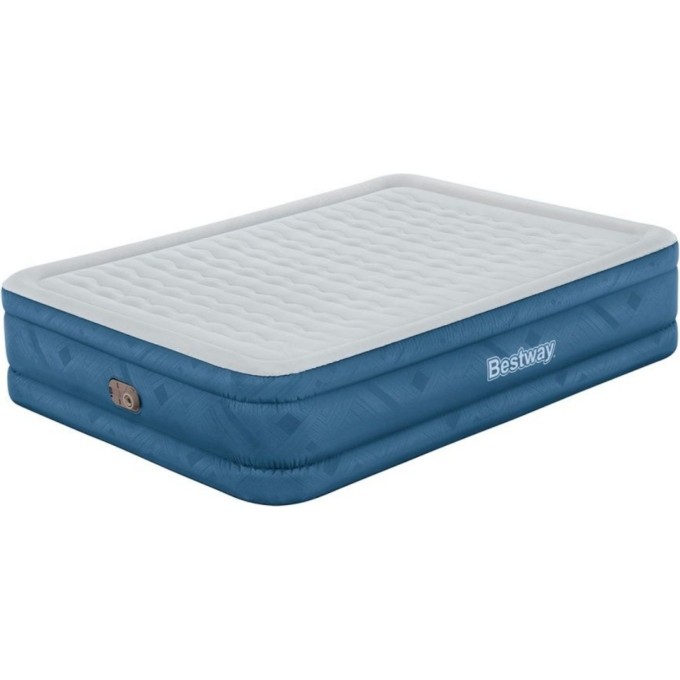 Надувная кровать 152х203х46см BESTWAY SNUGABLE TOP 69075 BW