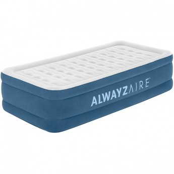 Надувная кровать BESTWAY ALWAYZAIRE 97х191х46см, встр.насос 220В с автоподкачкой, до 150кг