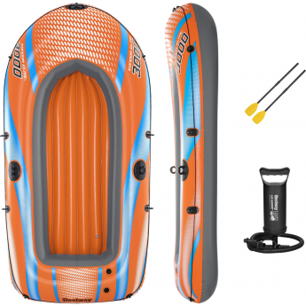 Надувная лодка BESTWAY KONDOR ELITE 3000 61145 246х122см, до 200кг Надувная лодка BESTWAY KONDOR ELITE 3000 61145 246х122см, до 200кг