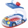 Надувная лодочка BESTWAY "МАШИНА" 98х66 см, с тентом, 3-6 лет, синий 34103 BW CIHII