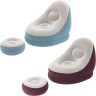 Надувное кресло 100х121х86см BESTWAY COMFORT CRUISER с пуфиком 54х54х26см, 2 цвета 75053 BW