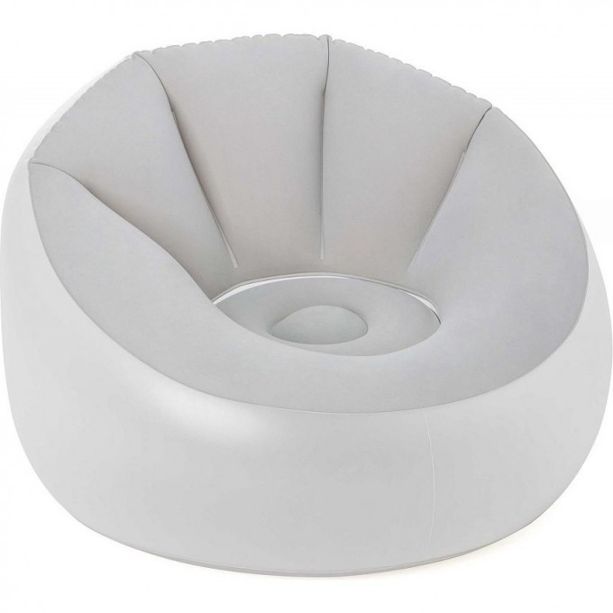 Надувное кресло 97х102x71см BESTWAY INFLATE-A-CHAIR с Led подсветкой на батарейках (3хААА) 75086 BW