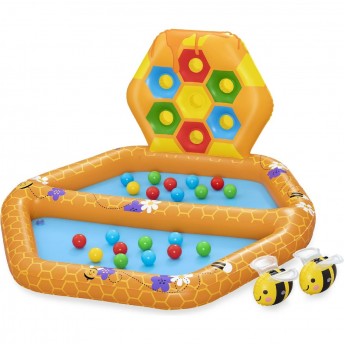 Надувной манеж 127x119x61см BESTWAY МАЛЕНЬКИЙ УЛЕЙ 52639 Надувной манеж 127x119x61см BESTWAY МАЛЕНЬКИЙ УЛЕЙ 52639
