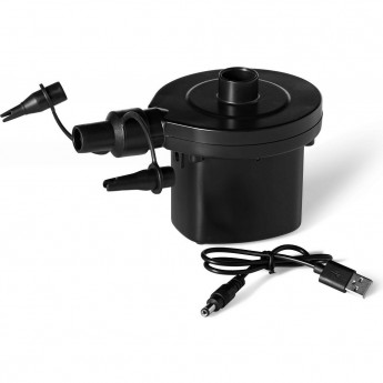 Насос электрический BESTWAY 4.8В на аккумуляторах, с зарядкой от USB, 3 насадки в комплекте Насос электрический BESTWAY 4.8В на аккумуляторах, с зарядкой от USB, 3 насадки в комплекте