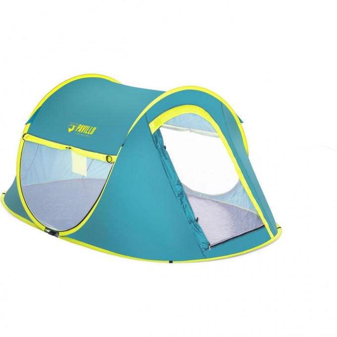 Палатка 2-местная BESTWAY COOLMOUNT 2 235x145х100см 1 слой, 190Т polyester PU, 2000мм, 120гр/м2 PE 68086 BW