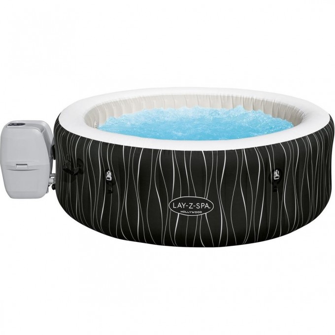 СПА-бассейн BESTWAY HOLLYWOOD AIRJET 148/196х66см 908л, круглый, аэромассаж 60059 BW