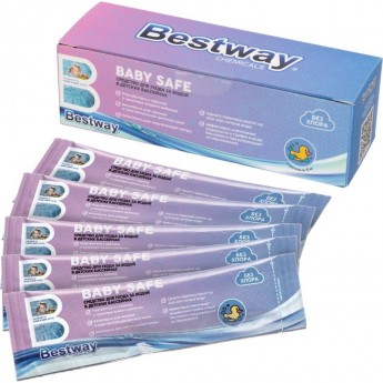 Средство для ухода за водой в детских бассейнах BESTWAY CHEMICALS BABY SAFE Средство для ухода за водой в детских бассейнах BESTWAY CHEMICALS BABY SAFE