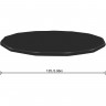 Тент для стального бассейна BESTWAY HYDRIUM POOLS 360x120 см (d 430 см) 58292 BW