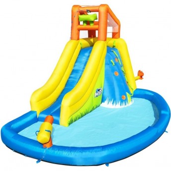Водный игровой-центр BESTWAY 435x286x267см "Mount Splashmore" с разбрызгивателем и горкой, до 270кг, от 5 лет Водный игровой-центр BESTWAY 435x286x267см "Mount Splashmore" с разбрызгивателем и горкой, до 270кг, от 5 лет